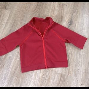 Large Fabletics jacket crop